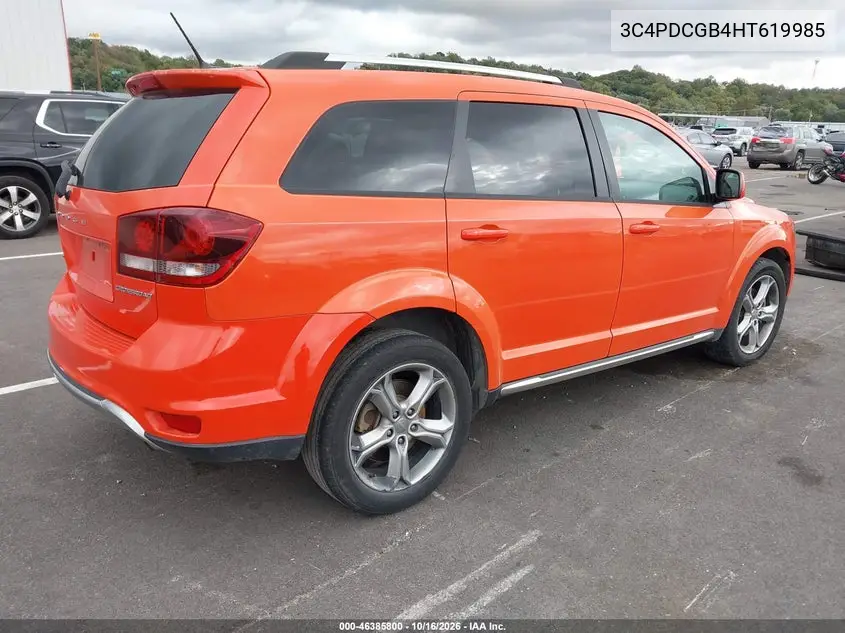 2017 DODGE JOURNEY VIN 3C4PDCGB4HT619985 — фото 4