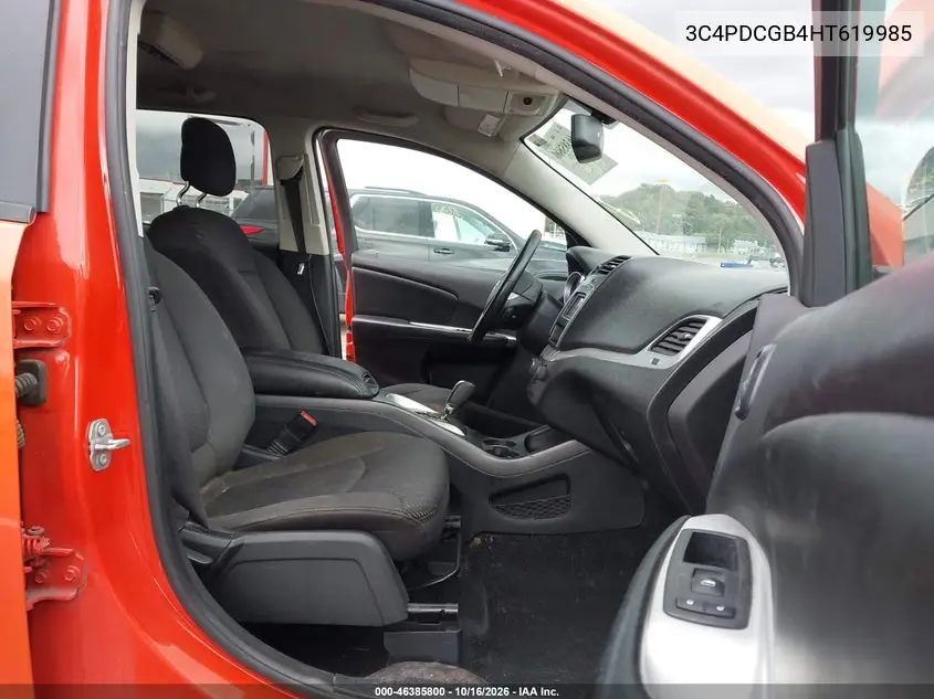 2017 DODGE JOURNEY VIN 3C4PDCGB4HT619985 — фото 5