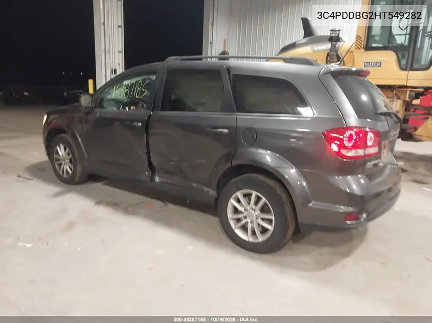 2017 DODGE JOURNEY VIN 3C4PDDBG2HT549282 — фото 3