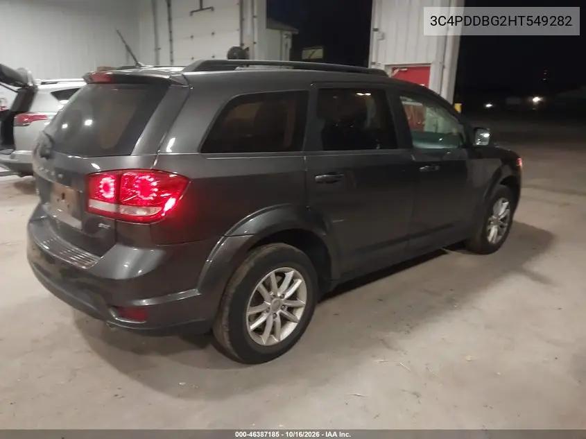 2017 DODGE JOURNEY VIN 3C4PDDBG2HT549282 — фото 4