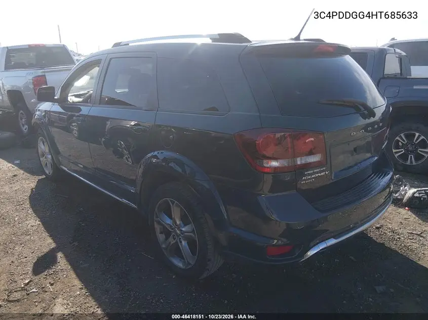 2017 DODGE JOURNEY VIN 3C4PDDGG4HT685633 — фото 3
