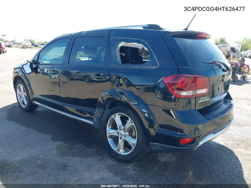 2017 DODGE JOURNEY VIN 3C4PDCGG4HT626477 — фото 3