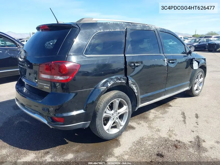 2017 DODGE JOURNEY VIN 3C4PDCGG4HT626477 — фото 4
