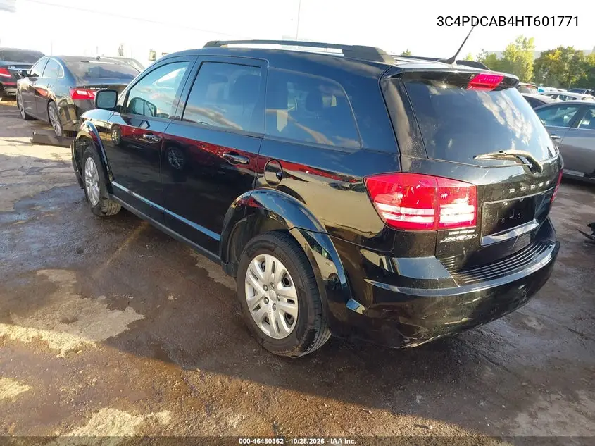 2017 DODGE JOURNEY VIN 3C4PDCAB4HT601771 — фото 3