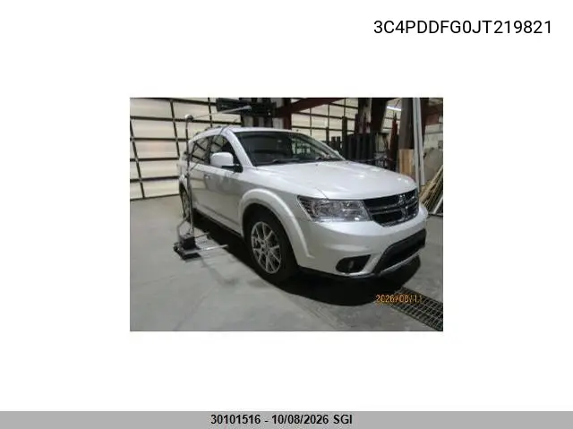 2018 DODGE JOURNEY VIN 3C4PDDFG0JT219821 — фото 2