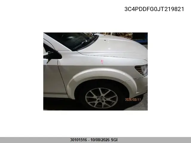 2018 DODGE JOURNEY VIN 3C4PDDFG0JT219821 — фото 8