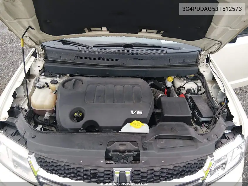 2018 DODGE JOURNEY VIN 3C4PDDAG5JT512573 — фото 10