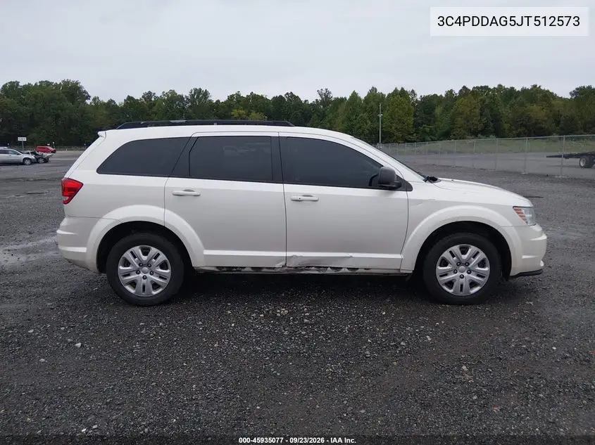 2018 DODGE JOURNEY VIN 3C4PDDAG5JT512573 — фото 18