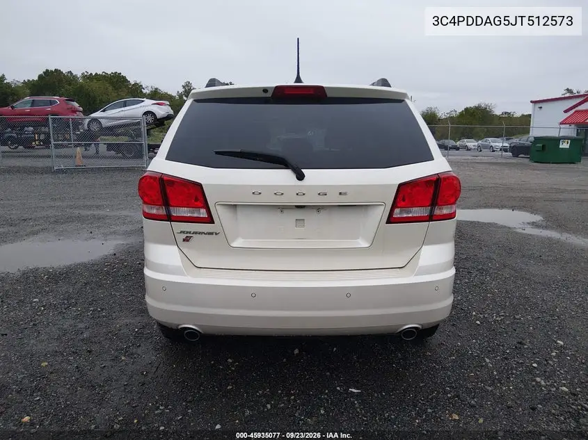2018 DODGE JOURNEY VIN 3C4PDDAG5JT512573 — фото 21
