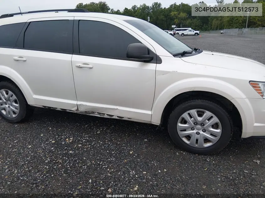 2018 DODGE JOURNEY VIN 3C4PDDAG5JT512573 — фото 6