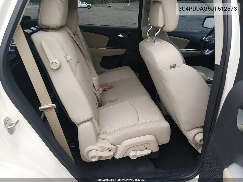 2018 DODGE JOURNEY VIN 3C4PDDAG5JT512573 — фото 8