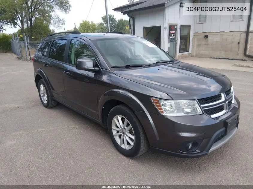 DODGE JOURNEY 2018, VIN 3C4PDCBG2JT525404