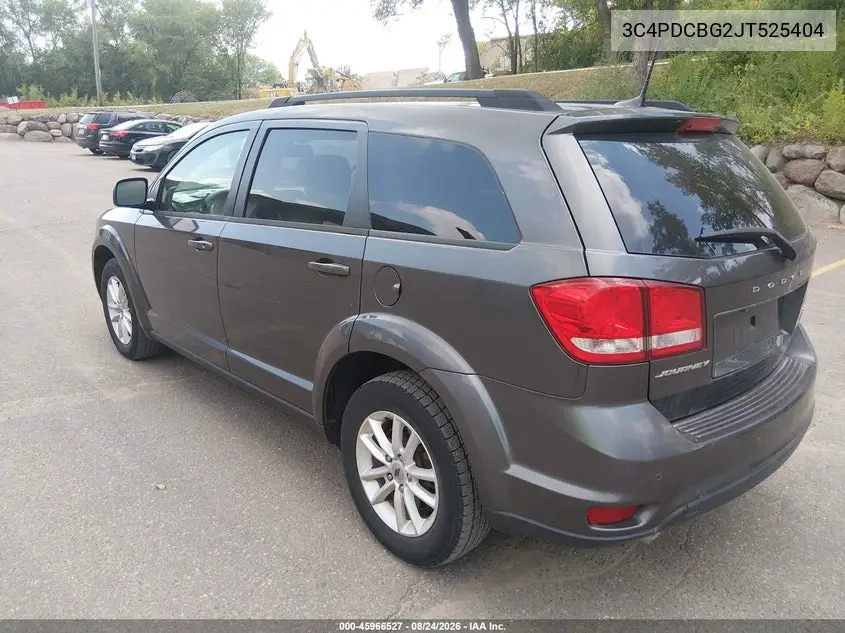 2018 DODGE JOURNEY VIN 3C4PDCBG2JT525404 — фото 3