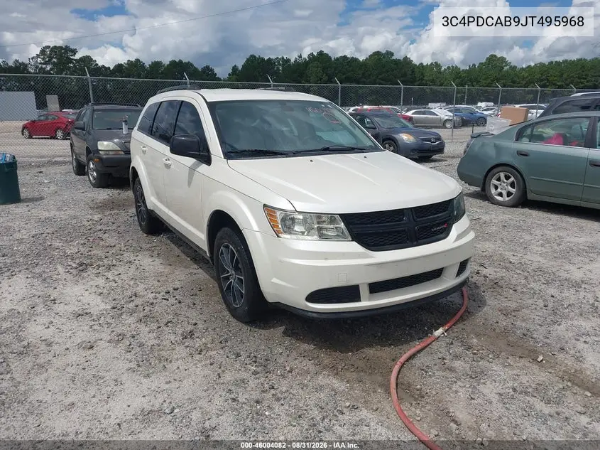DODGE JOURNEY 2018, VIN 3C4PDCAB9JT495968