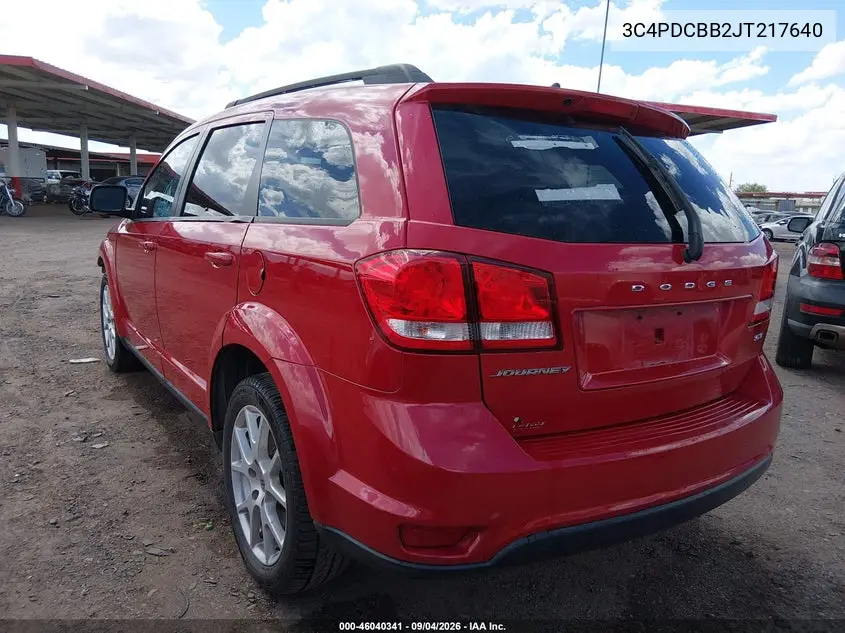 2018 DODGE JOURNEY VIN 3C4PDCBB2JT217640 — фото 3
