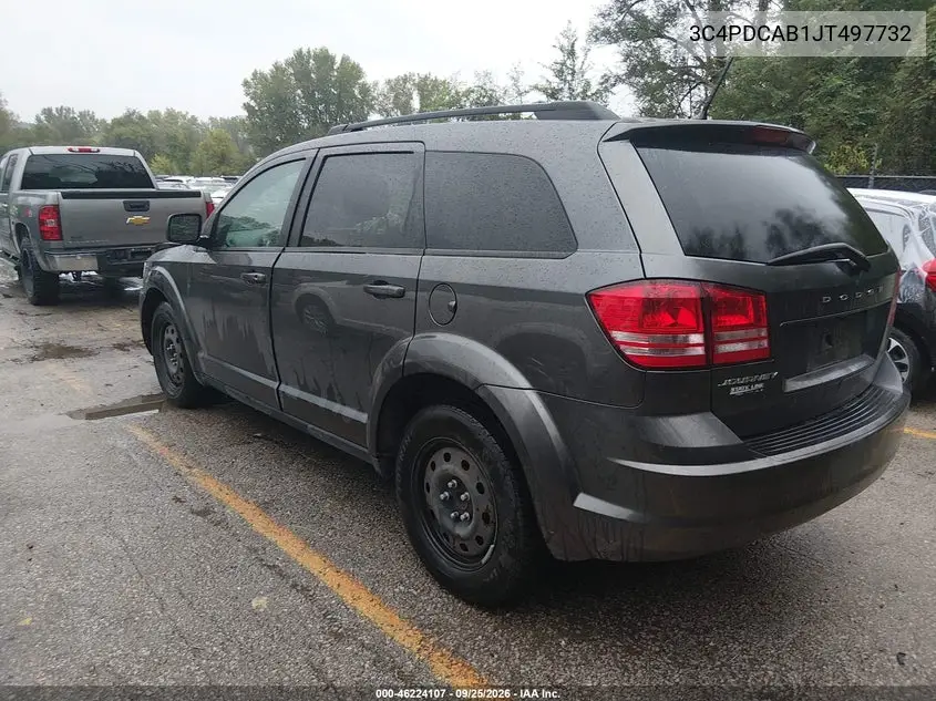 2018 DODGE JOURNEY VIN 3C4PDCAB1JT497732 — фото 3