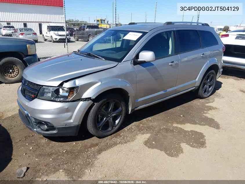 2018 DODGE JOURNEY VIN 3C4PDDGG2JT504129 — фото 2