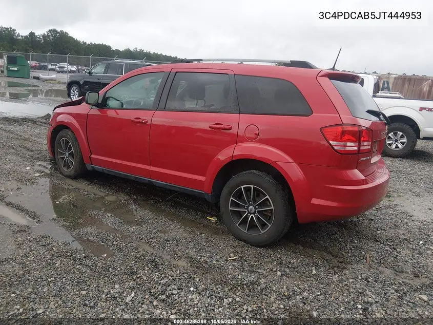 2018 DODGE JOURNEY VIN 3C4PDCAB5JT444953 — фото 3