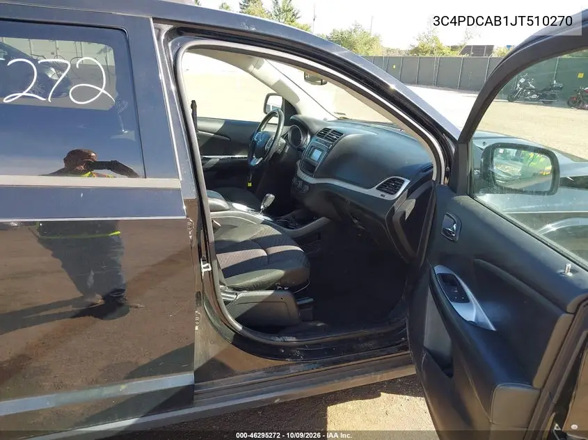 2018 DODGE JOURNEY VIN 3C4PDCAB1JT510270 — фото 5