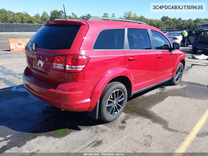 2018 DODGE JOURNEY VIN 3C4PDCABXJT509635 — фото 4