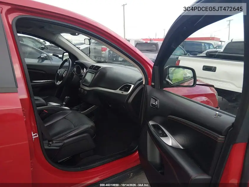 2018 DODGE JOURNEY VIN 3C4PDCEG5JT472645 — фото 5
