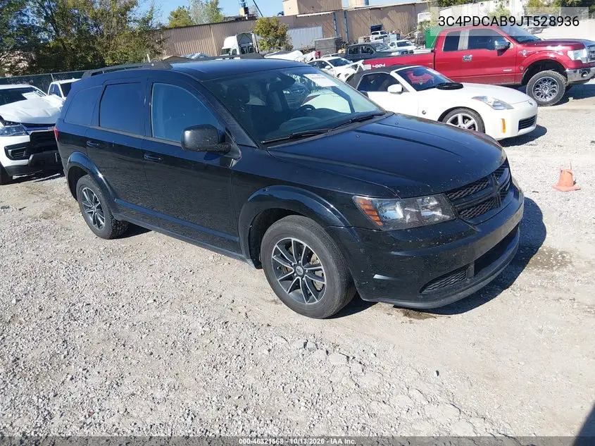 DODGE JOURNEY 2018, VIN 3C4PDCAB9JT528936