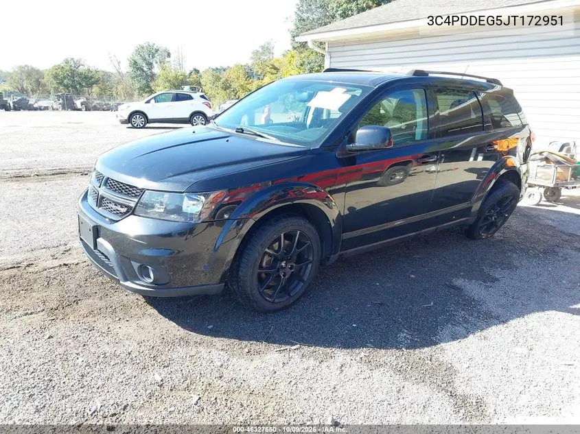 2018 DODGE JOURNEY VIN 3C4PDDEG5JT172951 — фото 2