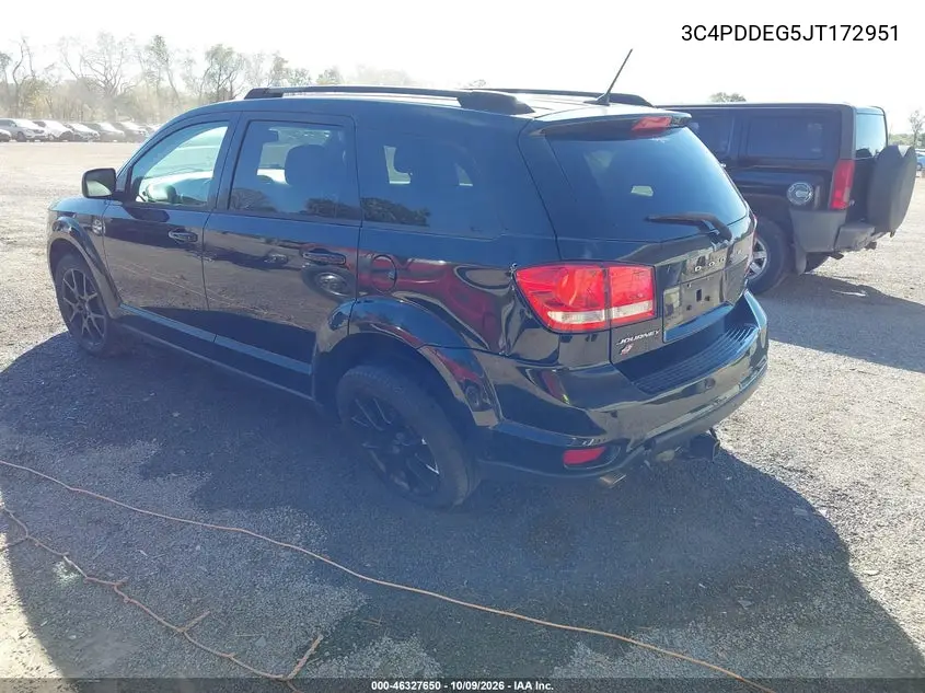 2018 DODGE JOURNEY VIN 3C4PDDEG5JT172951 — фото 3