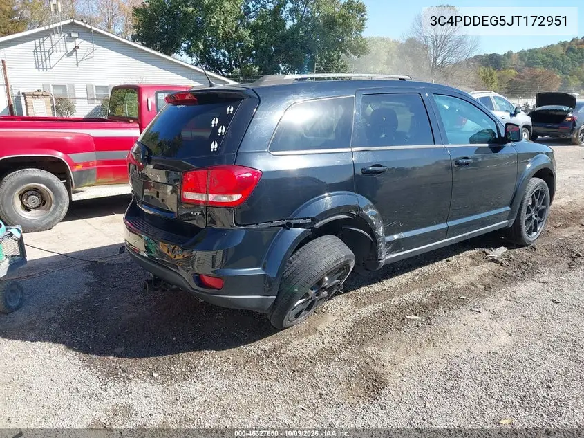 2018 DODGE JOURNEY VIN 3C4PDDEG5JT172951 — фото 4