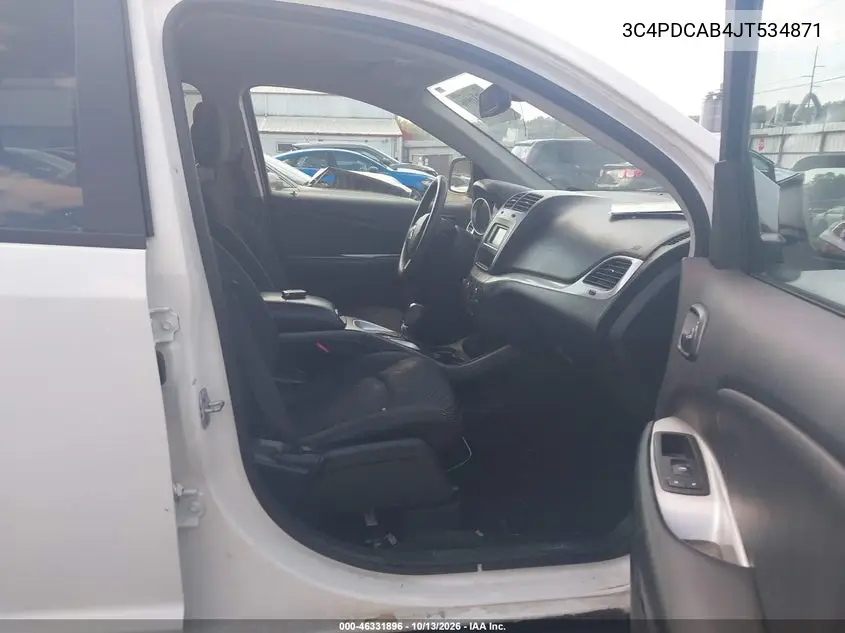 2018 DODGE JOURNEY VIN 3C4PDCAB4JT534871 — фото 5
