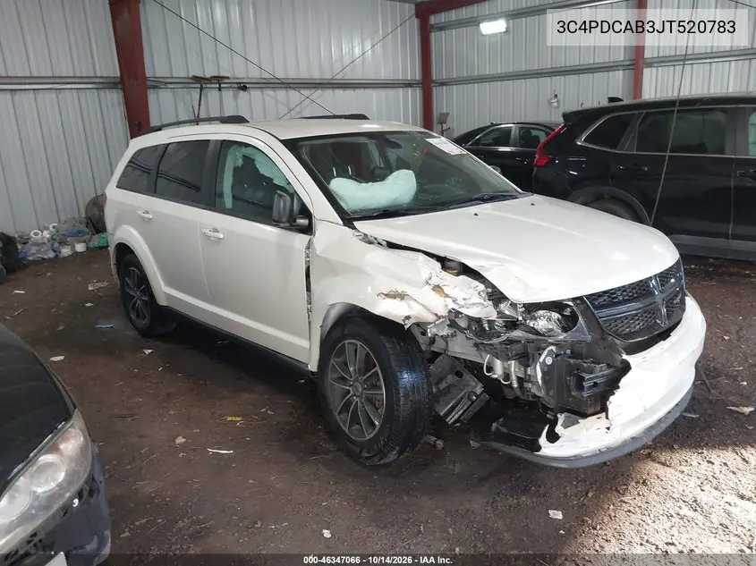 DODGE JOURNEY 2018, VIN 3C4PDCAB3JT520783