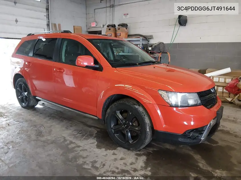 DODGE JOURNEY 2018, VIN 3C4PDDGG6JT491644