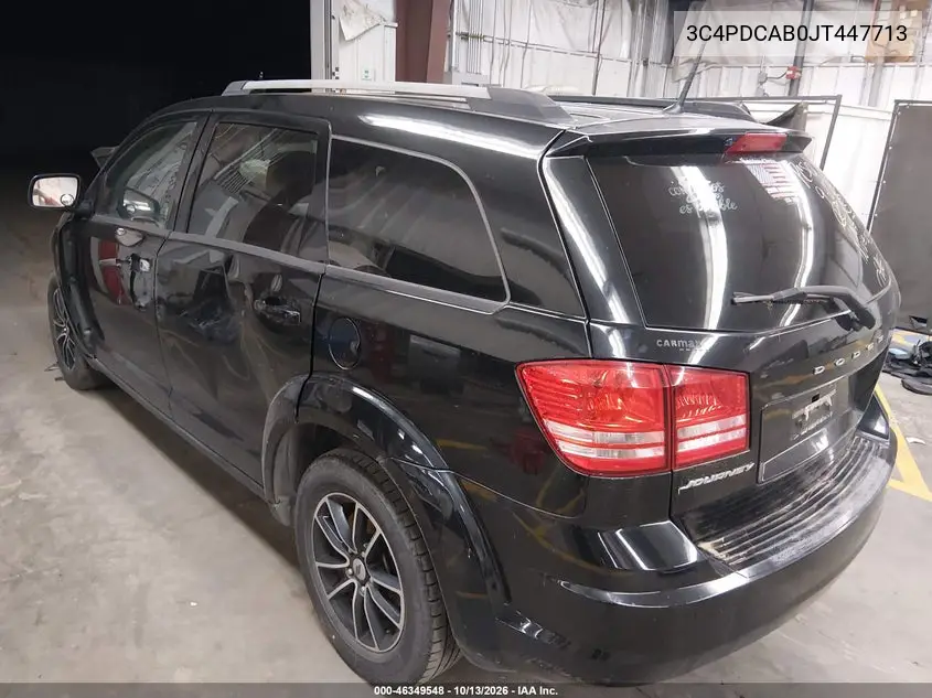 2018 DODGE JOURNEY VIN 3C4PDCAB0JT447713 — фото 3