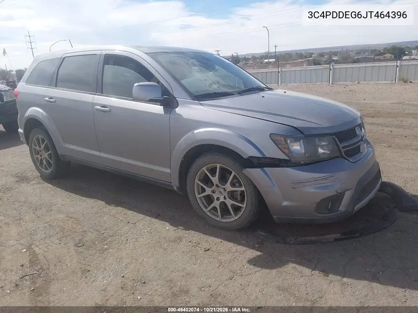DODGE JOURNEY 2018, VIN 3C4PDDEG6JT464396