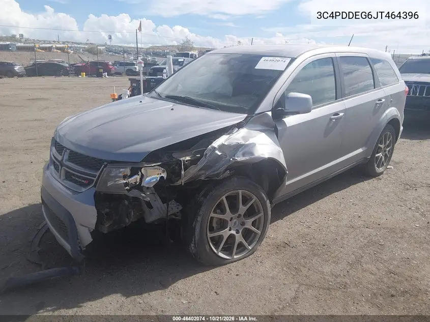 2018 DODGE JOURNEY VIN 3C4PDDEG6JT464396 — фото 2