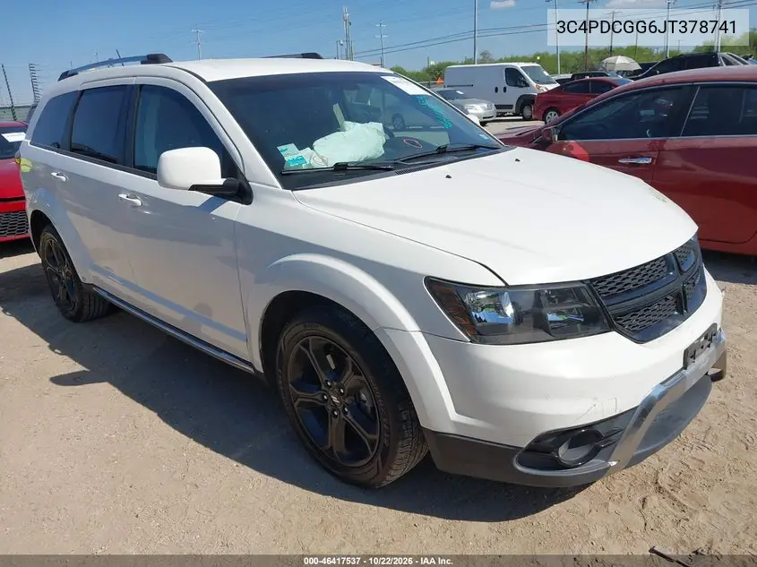 DODGE JOURNEY 2018, VIN 3C4PDCGG6JT378741