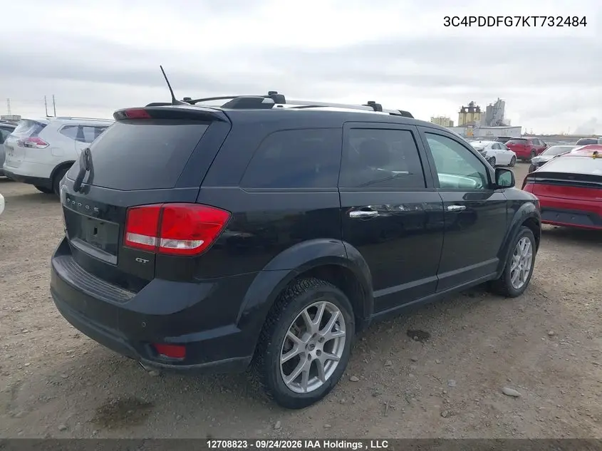 2019 DODGE JOURNEY VIN 3C4PDDFG7KT732484 — фото 4