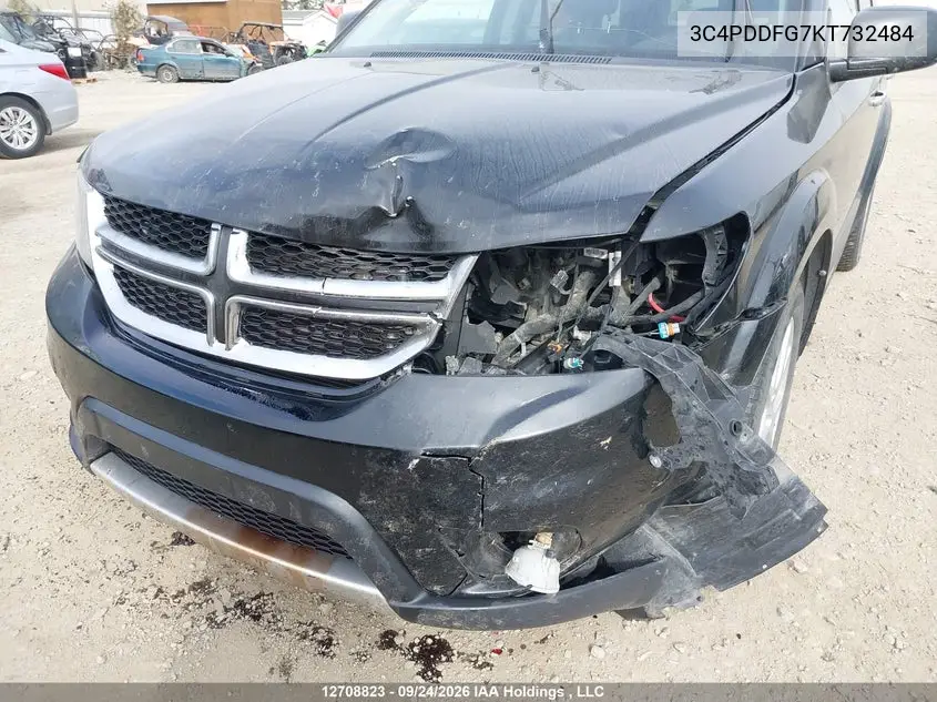 2019 DODGE JOURNEY VIN 3C4PDDFG7KT732484 — фото 6