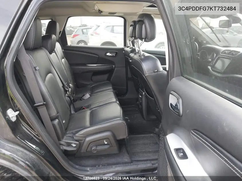 2019 DODGE JOURNEY VIN 3C4PDDFG7KT732484 — фото 8