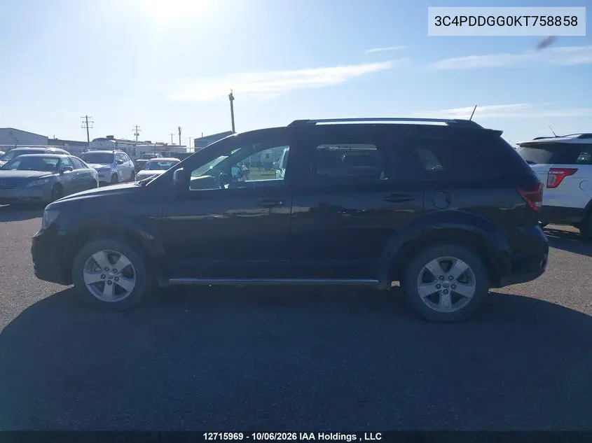 2019 DODGE JOURNEY VIN 3C4PDDGG0KT758858 — фото 14