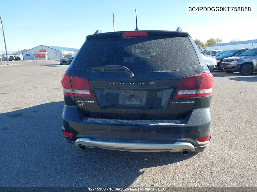 2019 DODGE JOURNEY VIN 3C4PDDGG0KT758858 — фото 16