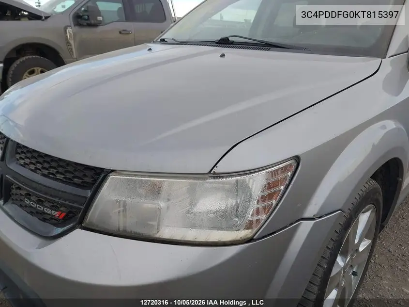 2019 DODGE JOURNEY VIN 3C4PDDFG0KT815397 — фото 6