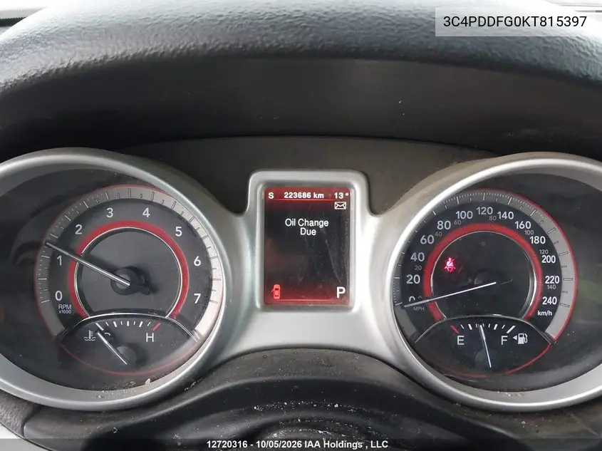 2019 DODGE JOURNEY VIN 3C4PDDFG0KT815397 — фото 7