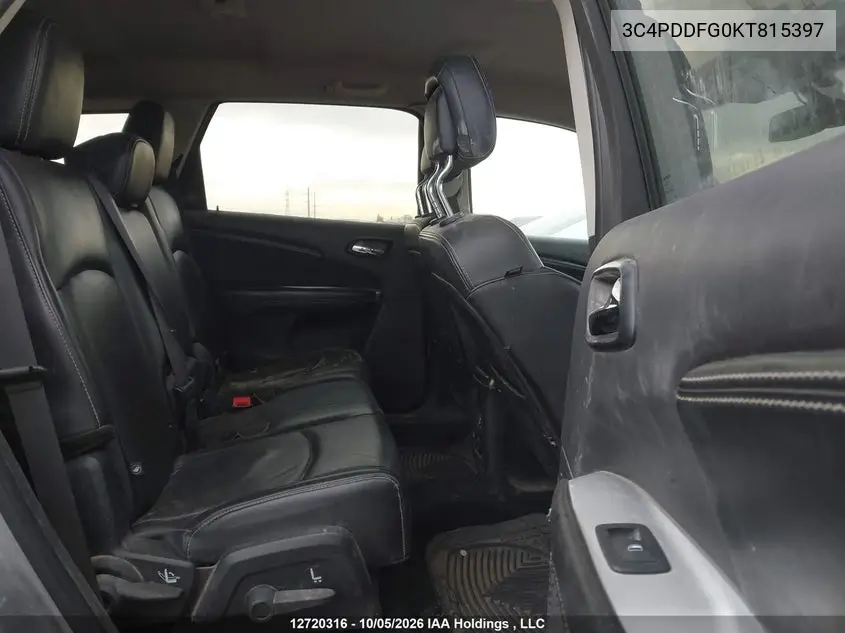 2019 DODGE JOURNEY VIN 3C4PDDFG0KT815397 — фото 8