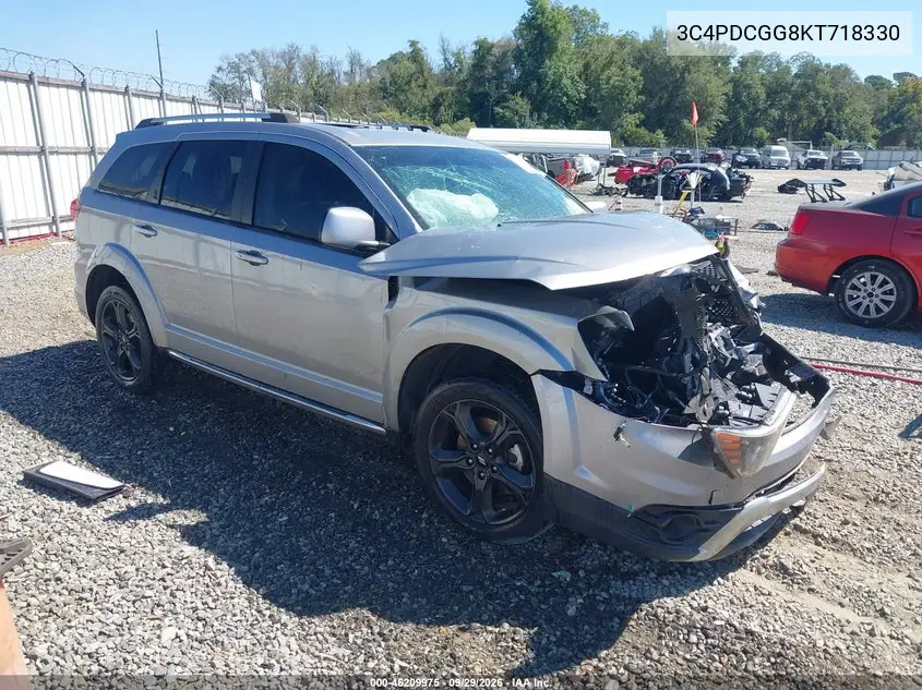 DODGE JOURNEY 2019, VIN 3C4PDCGG8KT718330