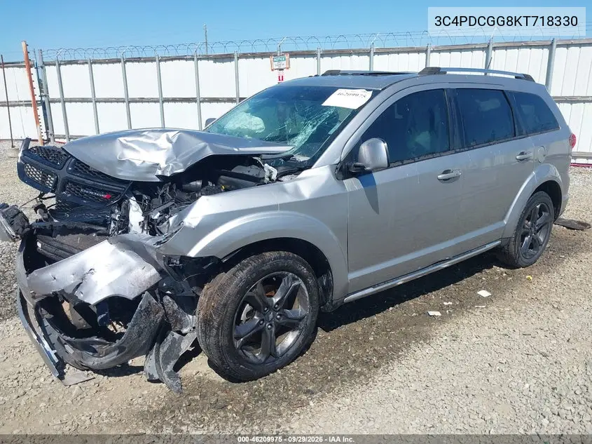 2019 DODGE JOURNEY VIN 3C4PDCGG8KT718330 — фото 2