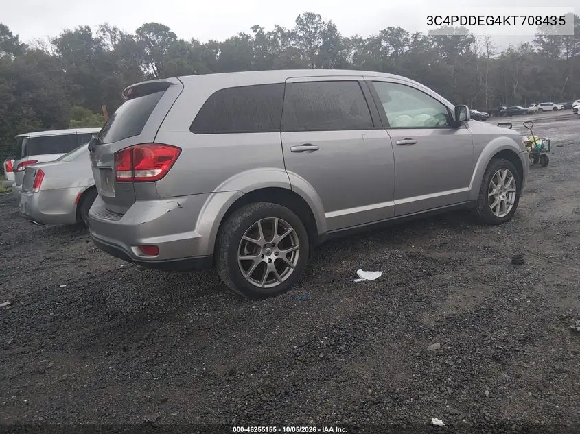 2019 DODGE JOURNEY VIN 3C4PDDEG4KT708435 — фото 4