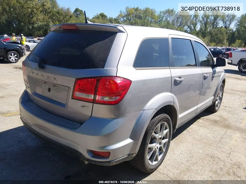 2019 DODGE JOURNEY VIN 3C4PDDEG9KT738918 — фото 4
