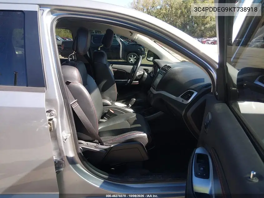 2019 DODGE JOURNEY VIN 3C4PDDEG9KT738918 — фото 5