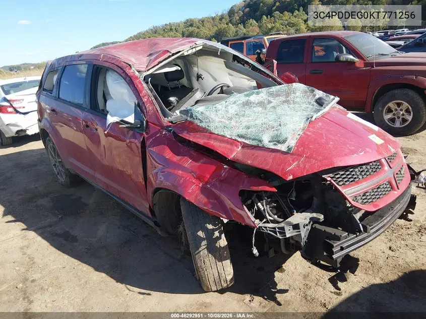 DODGE JOURNEY 2019, VIN 3C4PDDEG0KT771256